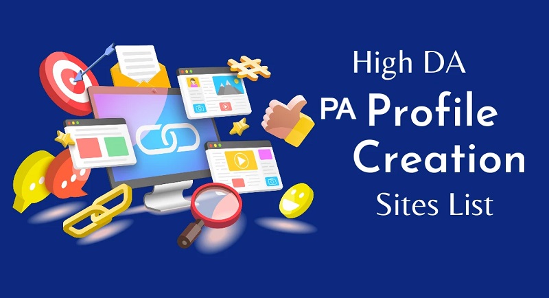 Proflie Creation Sites List for SEO